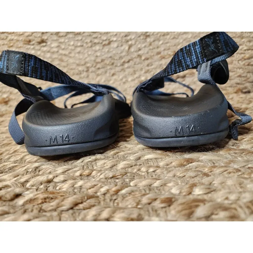 Chaco Men’s Size 14 Navy Blue Black Z2 Classic Sandals Casual Comfort Outdoor